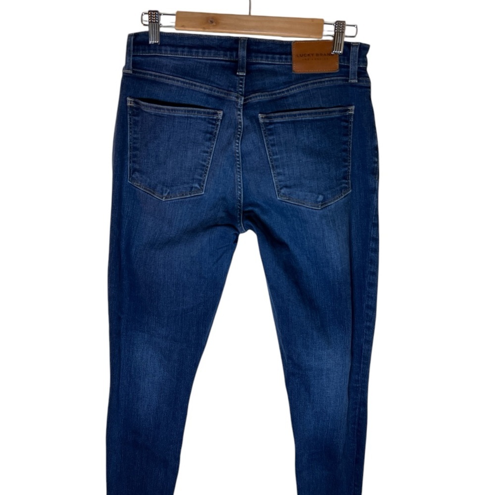 Lucky Brand Button Fly High Rise Skinny Jeans Sz 10 NEW - Picture 7 of 12